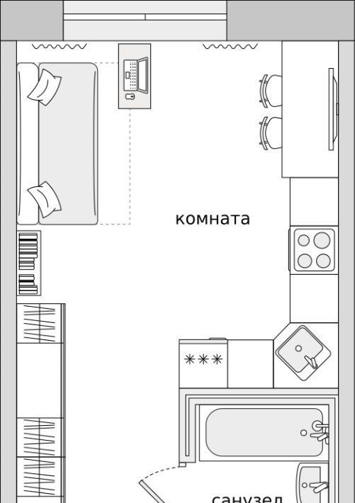 квартира р-н Всеволожский п Бугры ул Тихая 3к/2 Девяткино фото 1