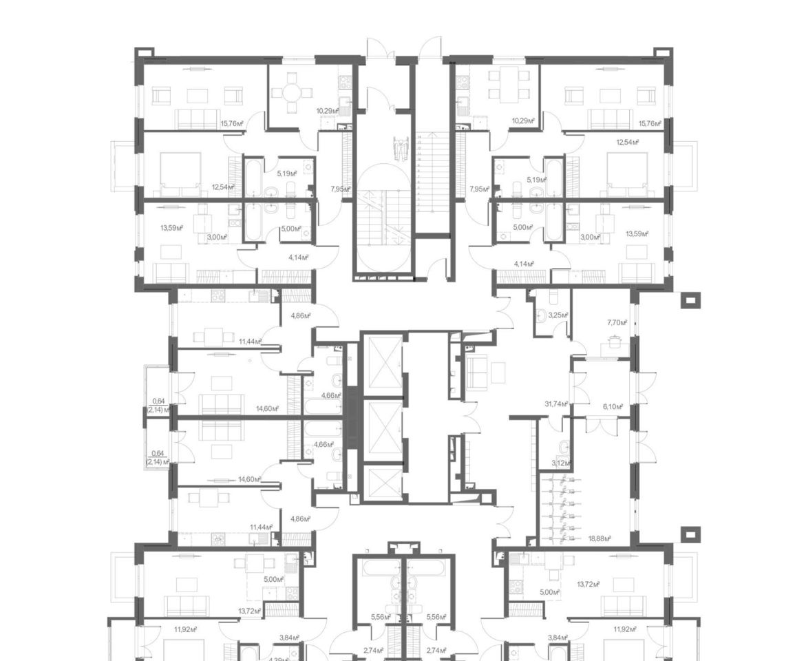 квартира г Ижевск р-н Индустриальный ул Районная 57к/2 фото 2