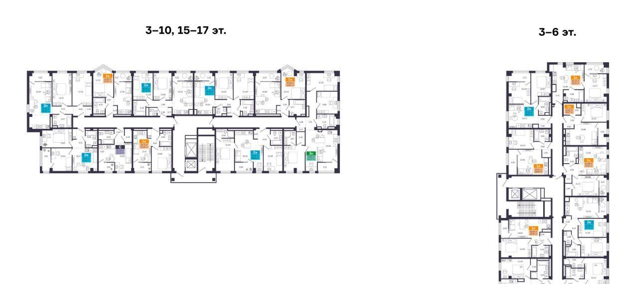 квартира г Курган мкр 1-й п Заозерный жилрайон, 25Б фото 2