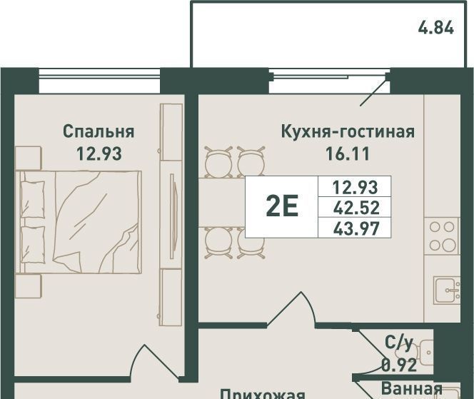 квартира р-н Всеволожский п им Свердлова мкр 1-й Рыбацкое фото 1