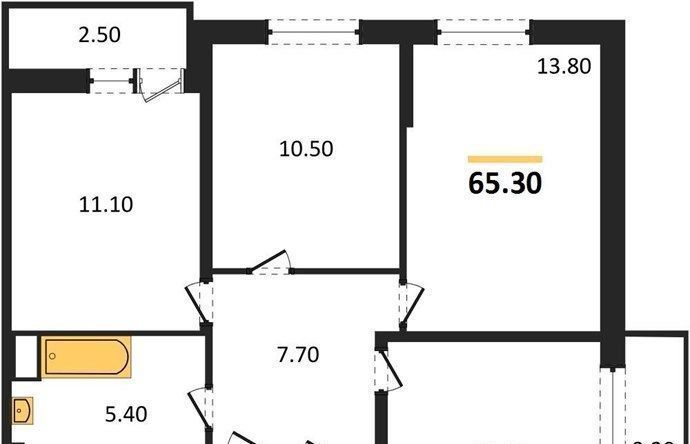 квартира г Краснодар р-н Прикубанский ЖК «Дыхание» фото 1