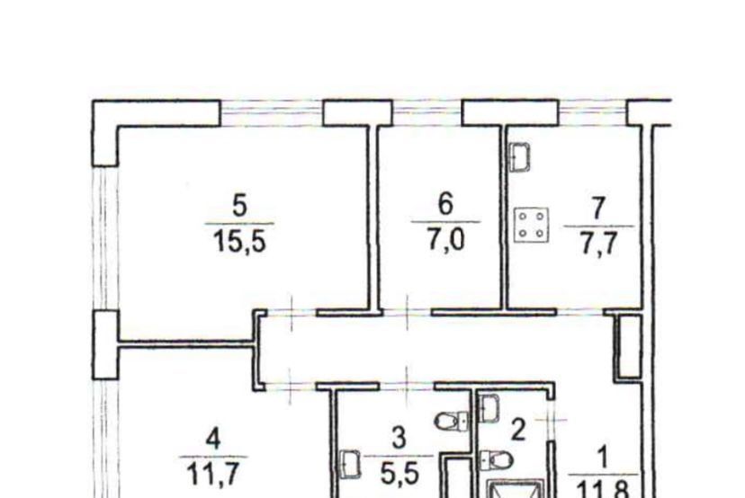 квартира г Москва метро Стахановская Рязанский проезд Грайвороновский 2-й 44к/2 фото 22