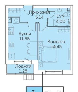 квартира г Москва район Митино направление Ленинградское (северо-запад) ш Пятницкое фото 1