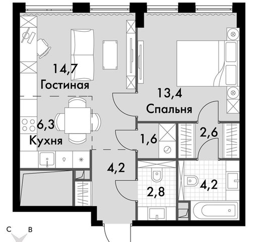 г Москва метро Хорошёво Хорошево-Мневники проезд 3-й Силикатный 7/1 ЖК «Sydney City» фото