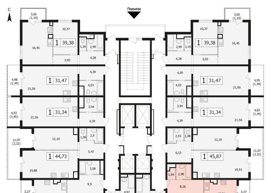 квартира г Краснодар р-н Карасунский ул Автолюбителей 1д/4 фото 2