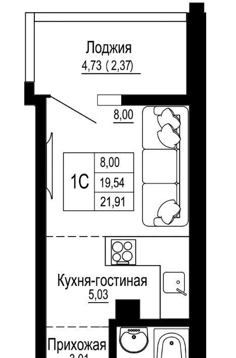 квартира г Ростов-на-Дону р-н Железнодорожный ул Привокзальная 3в фото 1