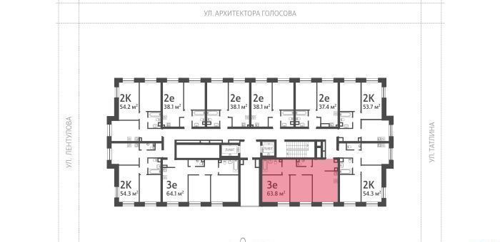 квартира г Москва метро ЗИЛ Даниловский ул Архитектора Щусева 23/3 фото 3