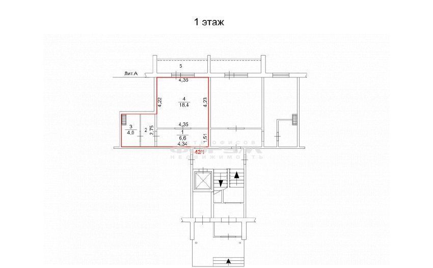 квартира г Челябинск р-н Центральный ул Академика Королева 45 фото 12