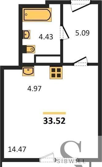 квартира г Новосибирск р-н Кировский ул Зорге 229 Затулинский жилмассив фото 1