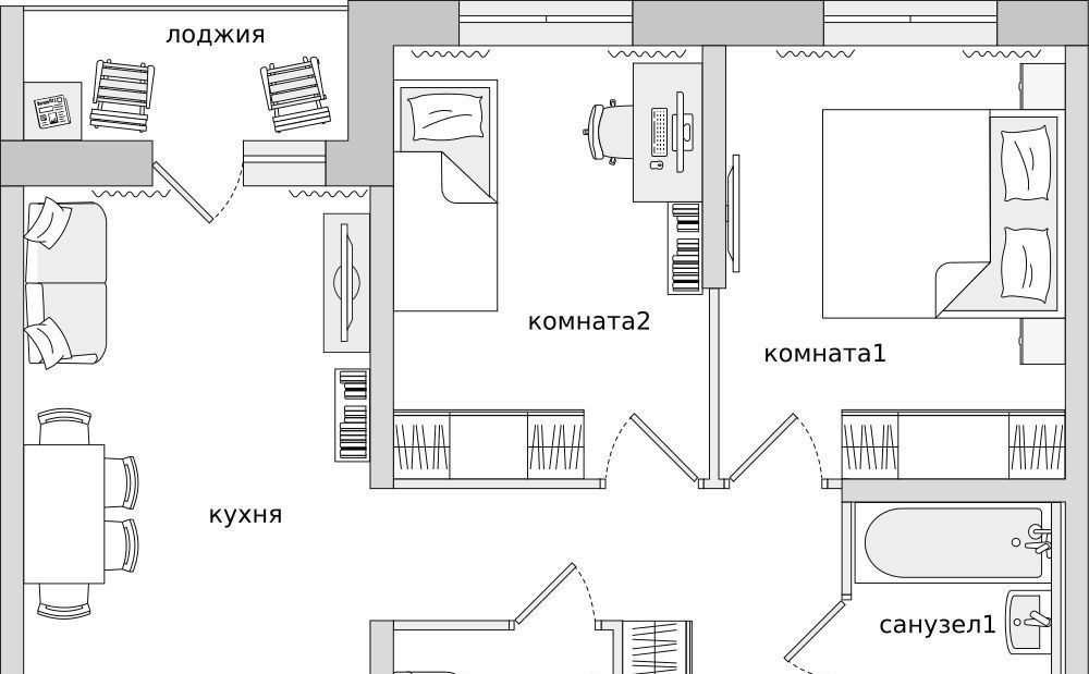 квартира р-н Всеволожский п Бугры ЖК Новые Горизонты Девяткино фото 1