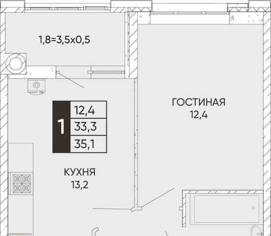 квартира г Ростов-на-Дону р-н Кировский ул Левобережная 6/7 фото