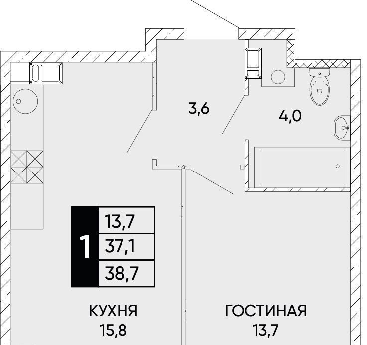 квартира г Ростов-на-Дону р-н Кировский ЖК Левобережье фото 1