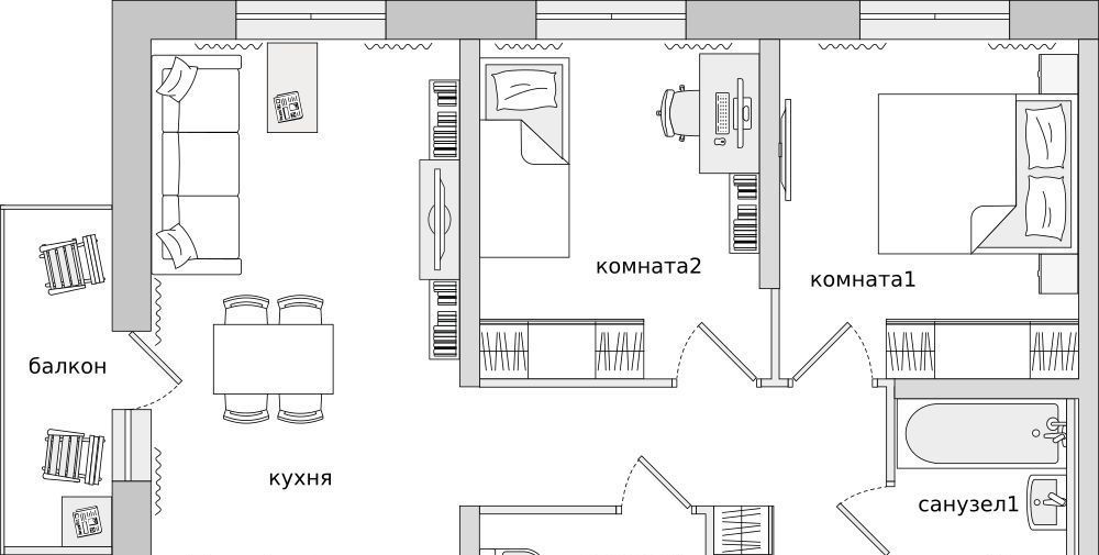 квартира р-н Всеволожский п Бугры ЖК Новые Горизонты Девяткино фото 1