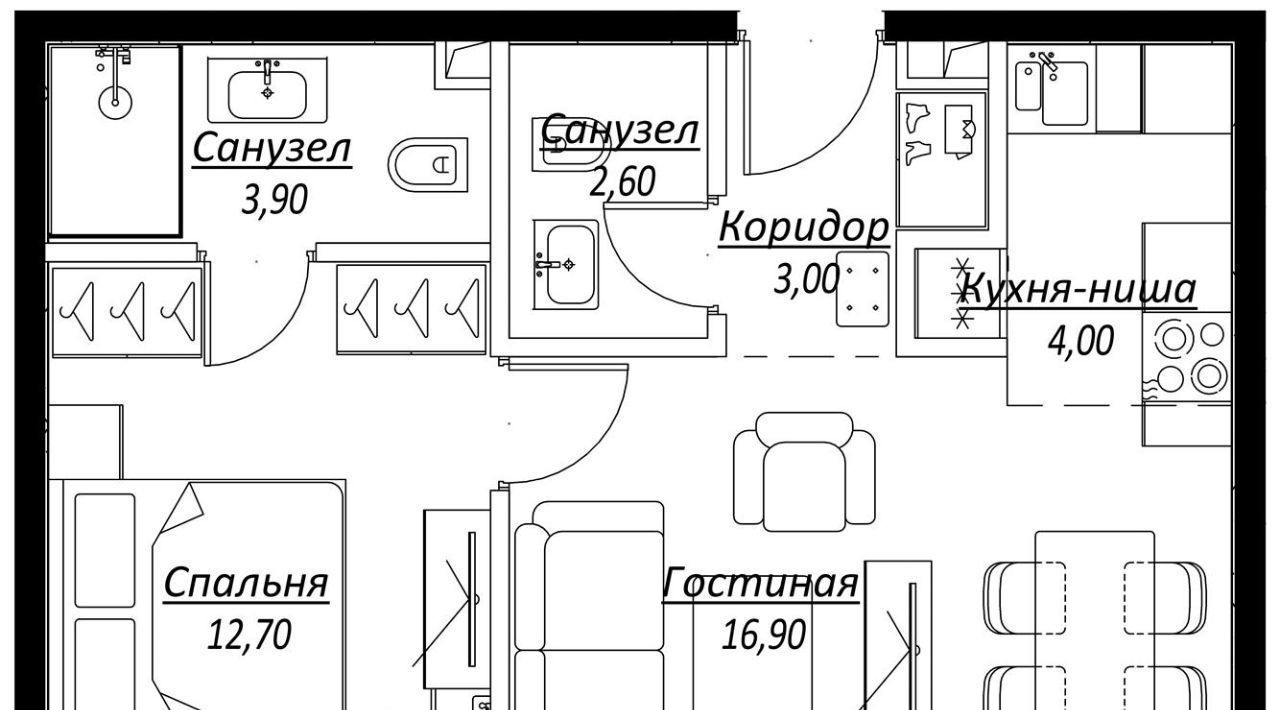 квартира г Москва метро Белорусская САО Северный Беговой ЖК Слава к 1 фото 1