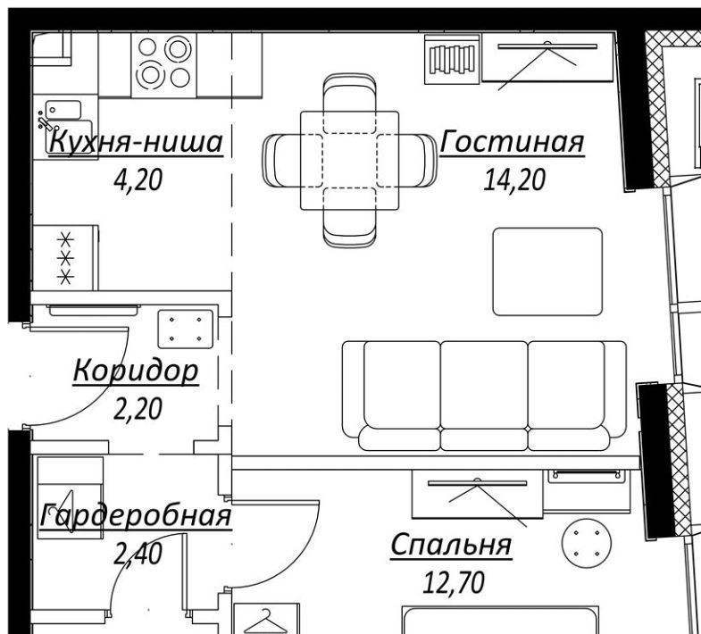 квартира г Москва метро Белорусская САО Северный Беговой ЖК Слава к 1 фото 1