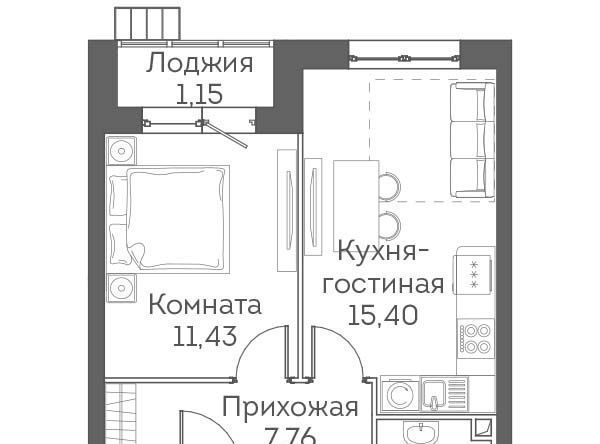 квартира г Москва ЖК Аквилон Митино направление Ленинградское (северо-запад) ш Пятницкое к 4 фото 1