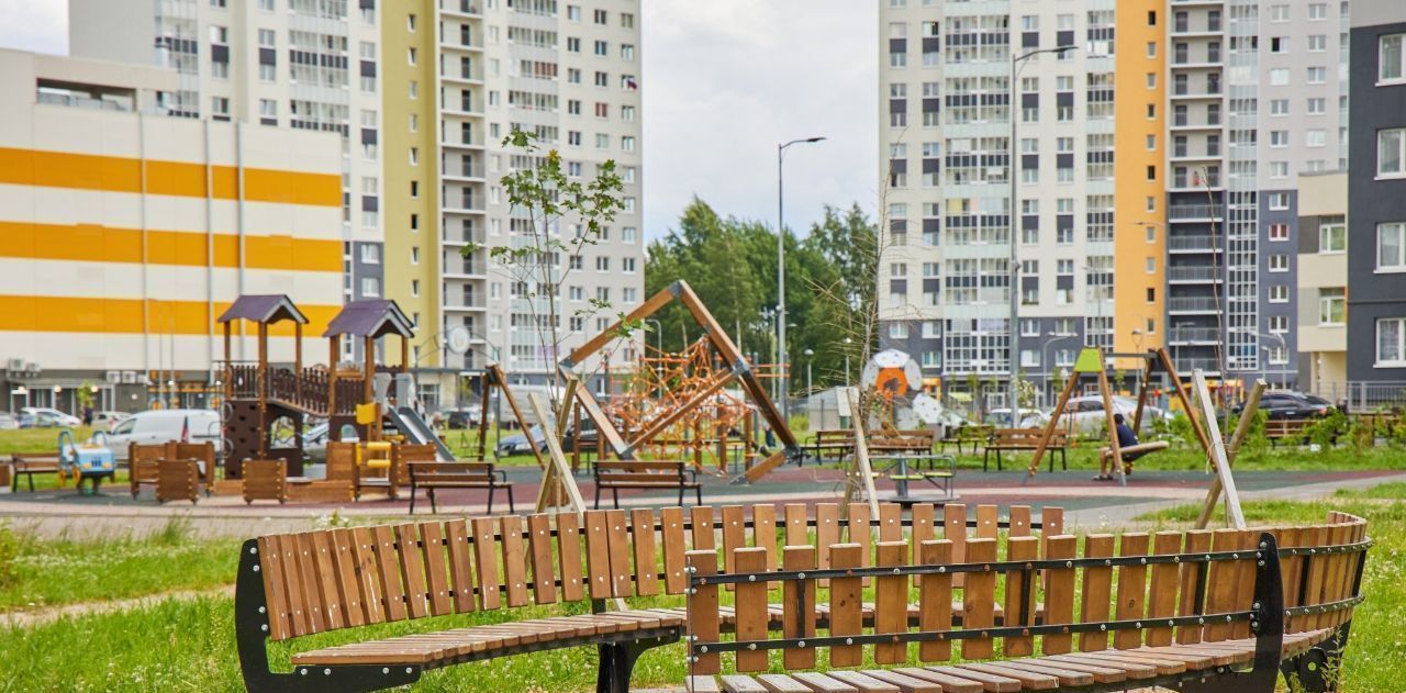 квартира г Санкт-Петербург метро Девяткино 19 жилой комплекс Цветной Город кв-л фото 26