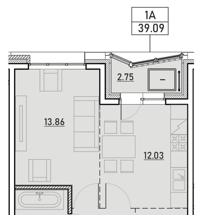 квартира г Иркутск р-н Ленинский ЖК Zenith фото 1