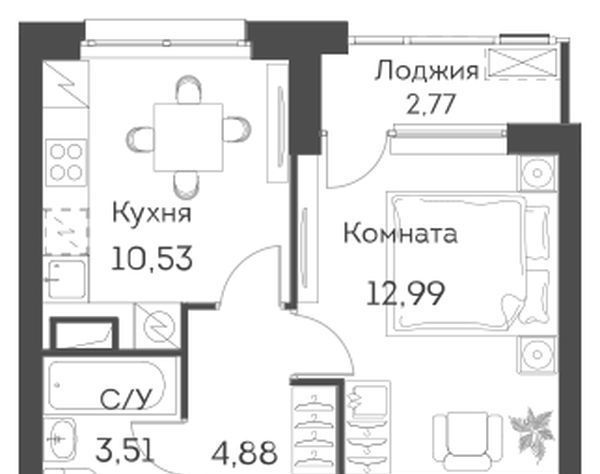 квартира г Москва метро Юго-Восточная метро Нижегородская ЖК Аквилон Бисайд ао, Нижегородский район муниципальный район фото 1