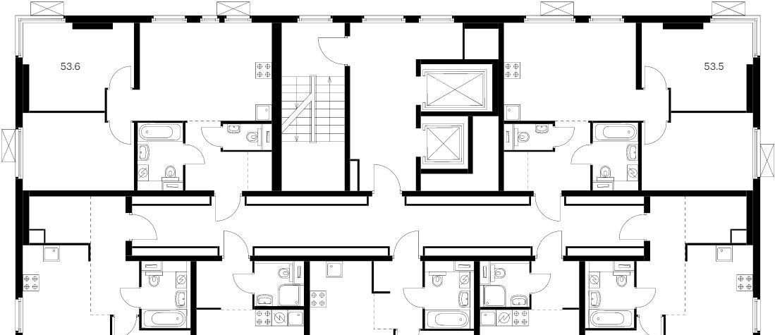 квартира г Москва метро Коломенская Второй Нагатинский к 1. 4 фото 2