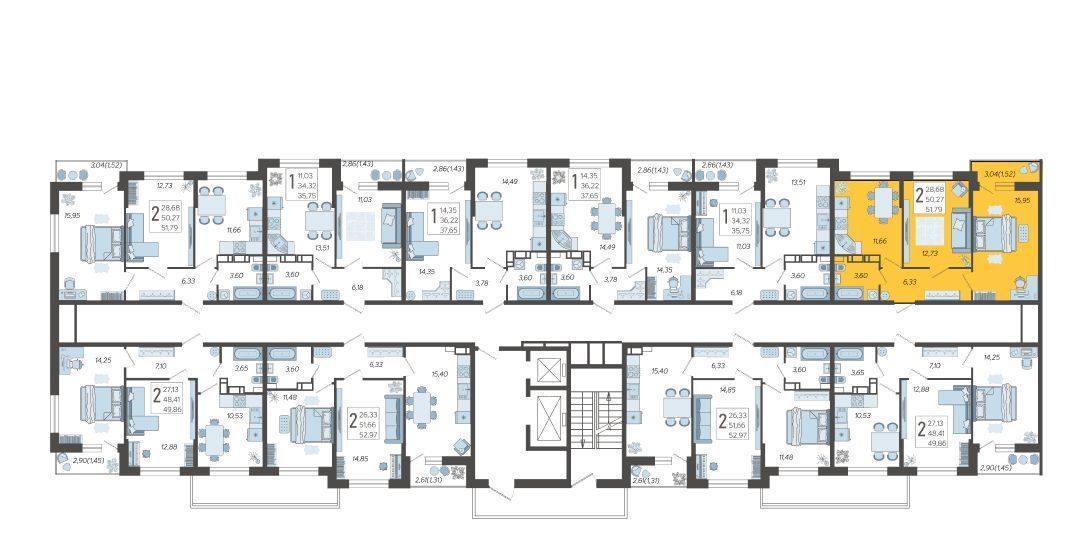 квартира г Краснодар р-н Карасунский ул Богатырская 11/7 фото 3