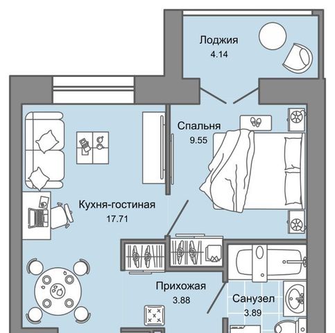 р-н Ленинский ул Дмитрия Козулева 2к/1 фото