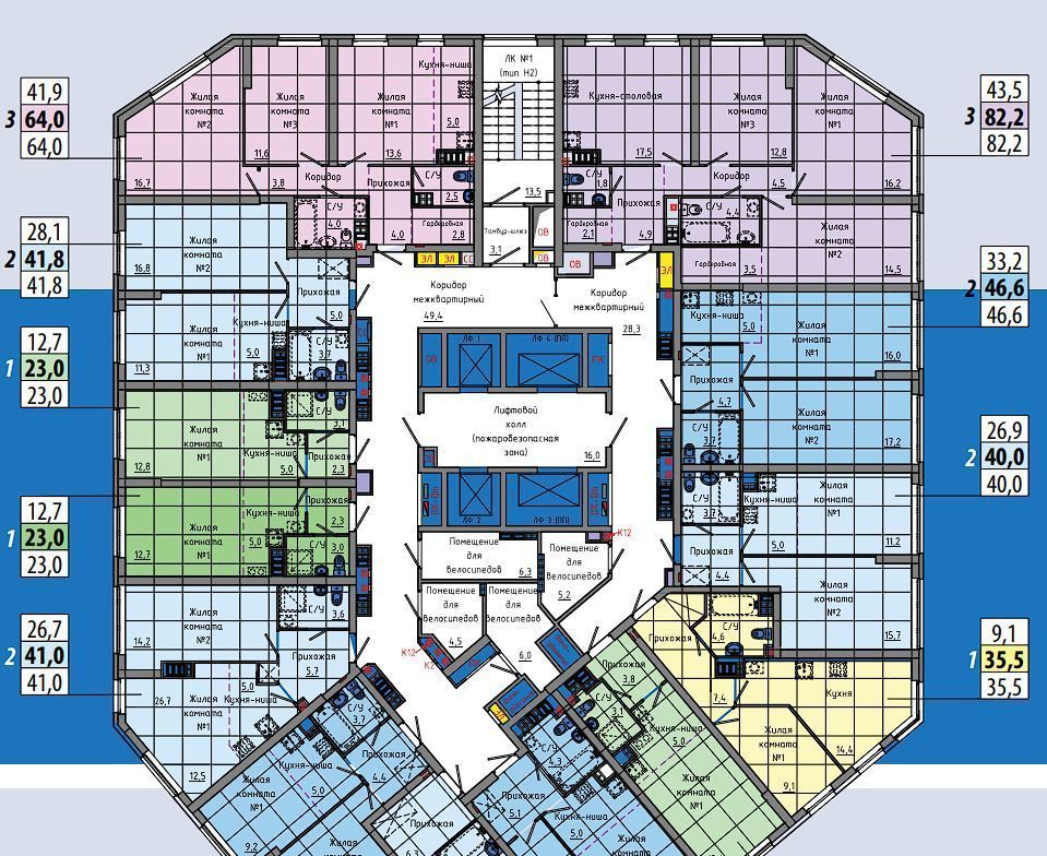 квартира г Екатеринбург Уральская ул Советская 64/2 фото 2