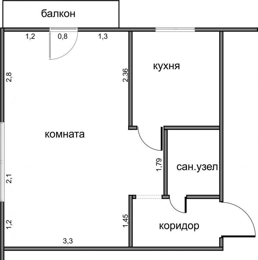 квартира г Москва метро Бульвар Рокоссовского Метрогородок ш Открытое 17к/11 фото 9