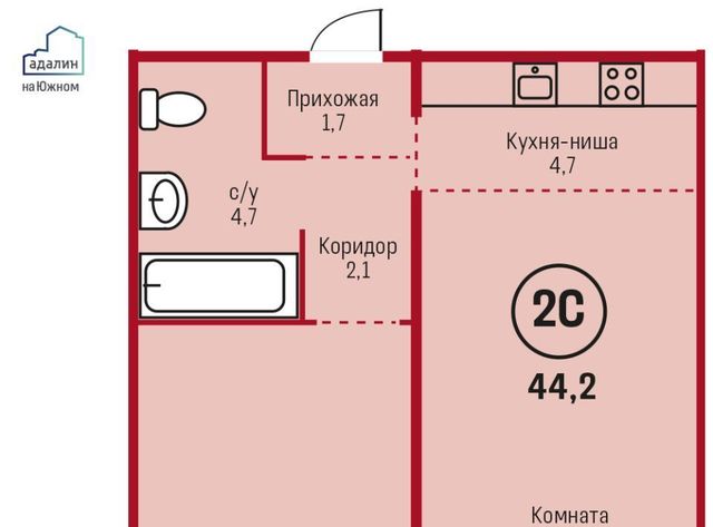 г Барнаул рп Южный ул Герцена 3к/2 р-н Центральный фото