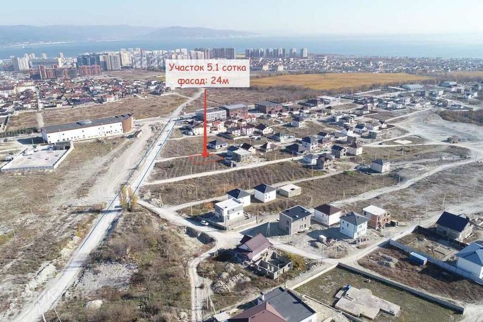 земля г Новороссийск с Мысхако ул Имени Малоземельца Сулеймана Тамаева 14 фото 1