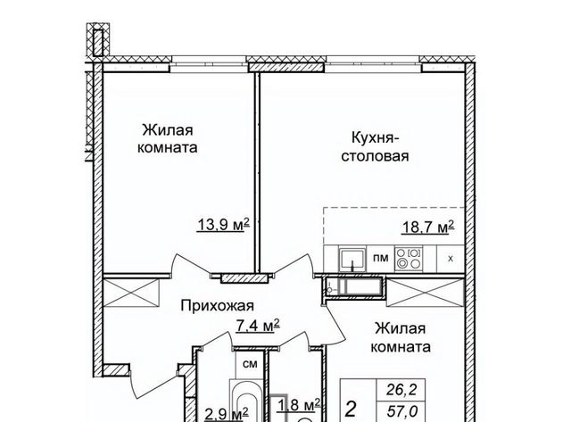 г Нижний Новгород Горьковская ЖК «Новая Кузнечиха» 8 фото