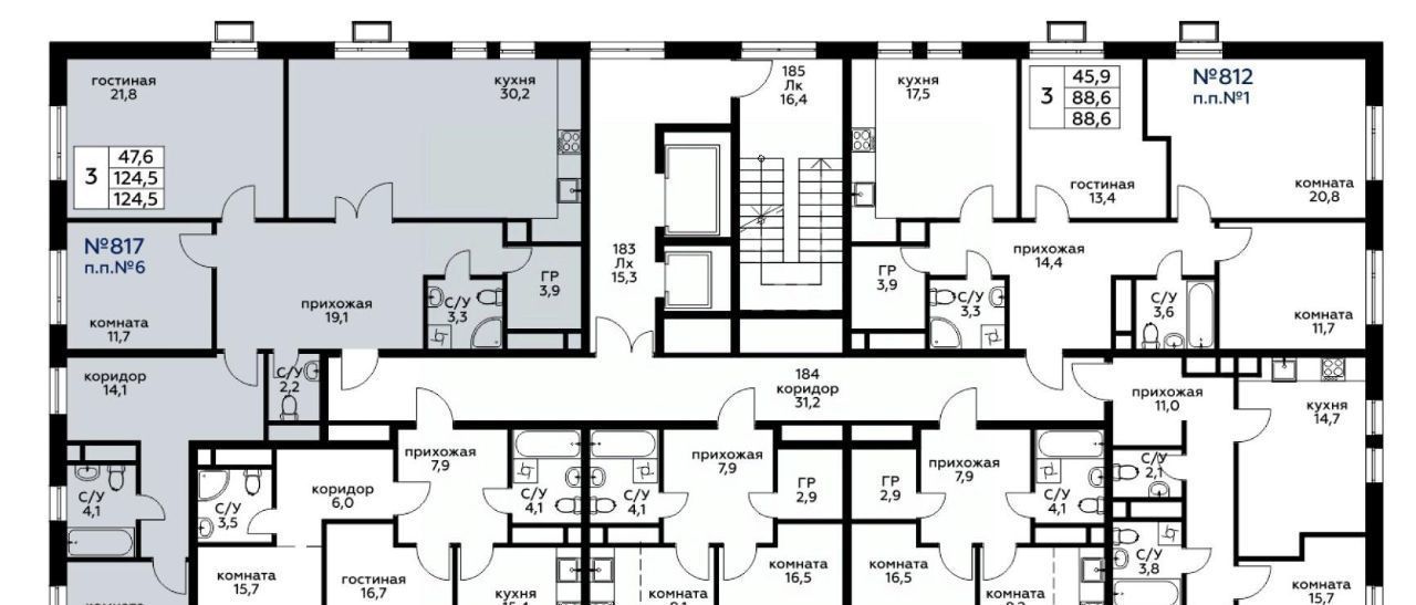 квартира г Москва метро Зорге ул 3-я Хорошёвская 3к/1 вл 19с фото 2