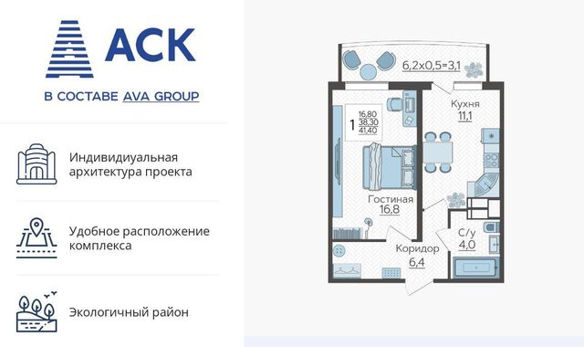 г Краснодар р-н Прикубанский Парковый ул Садовое кольцо 3 ЖК «Зеленодар» Прикубанский округ фото