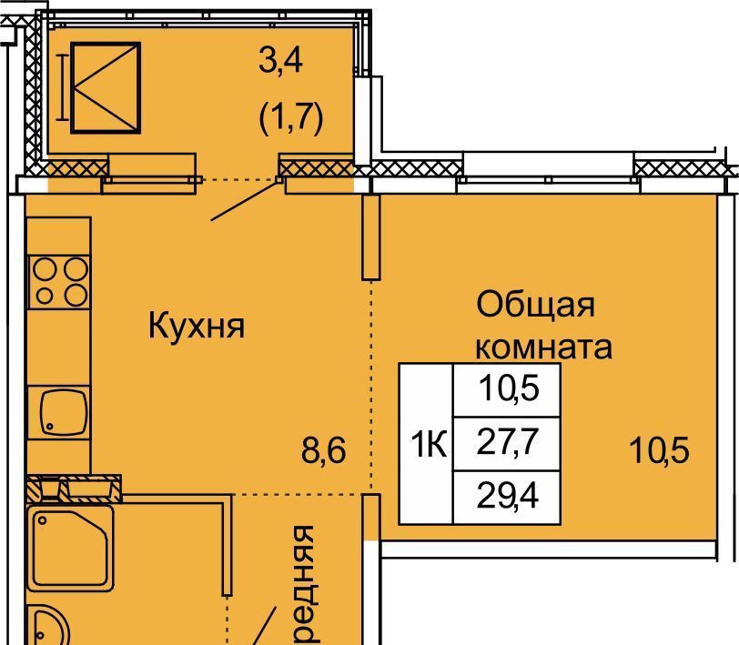 квартира р-н Тосненский п Тельмана ЖК «Сибирь» Тельмановское с/пос, Шушары фото 1