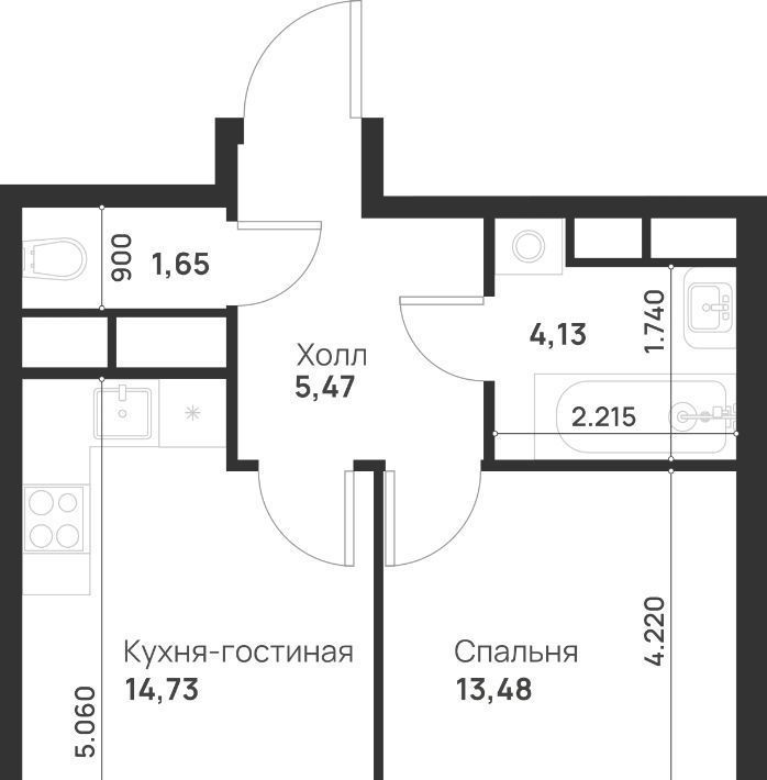 квартира г Москва метро Бульвар Рокоссовского ш Открытое 14д фото 3