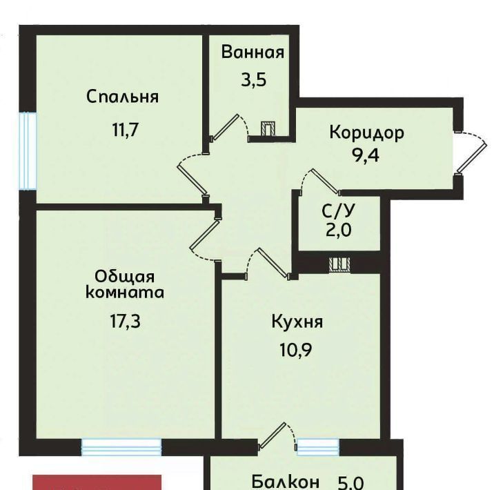 квартира г Ставрополь р-н Промышленный ул Рогожникова 21/2 фото 1