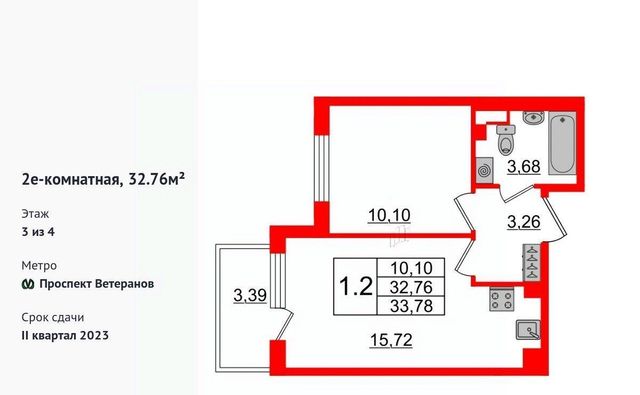 метро Проспект Ветеранов Новосергиево дом 6к/1 фото