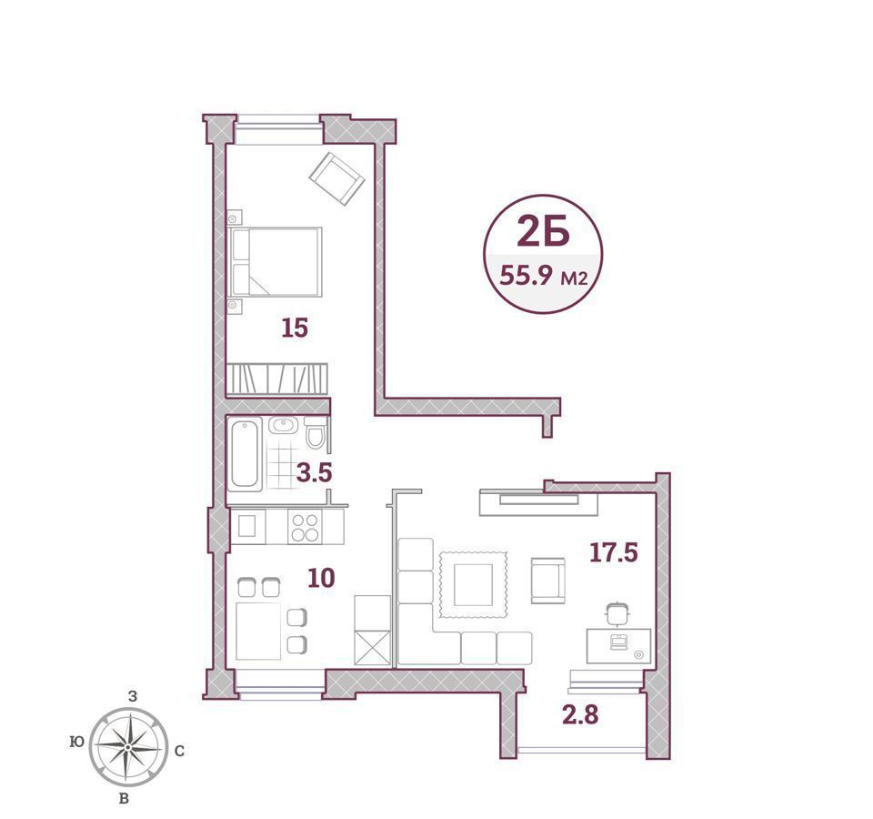 квартира г Королев ул Березовая 18/2 ЖК «Варежки-2» фото 1