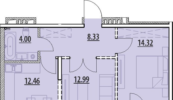 квартира г Иркутск р-н Ленинский ул Мира 32 фото 14