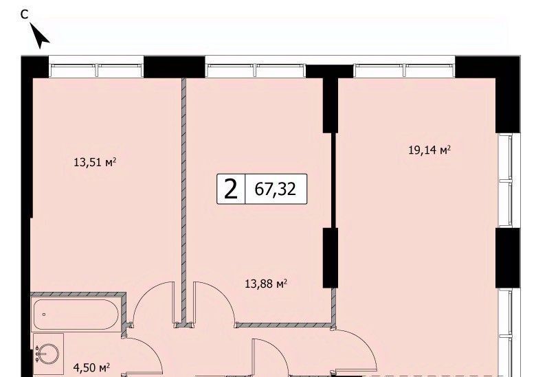 квартира г Москва метро Бульвар Рокоссовского ул 3-я Гражданская 35к/2 фото 10