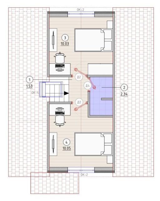 дом г Краснодар п Индустриальный ул Миргородская 9/1 фото 6