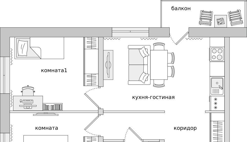 квартира р-н Всеволожский п Бугры ЖК Новые Горизонты Девяткино фото 1