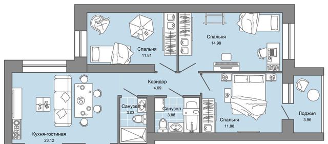 г Киров р-н Ленинский ул Дмитрия Козулева 2к/1 фото