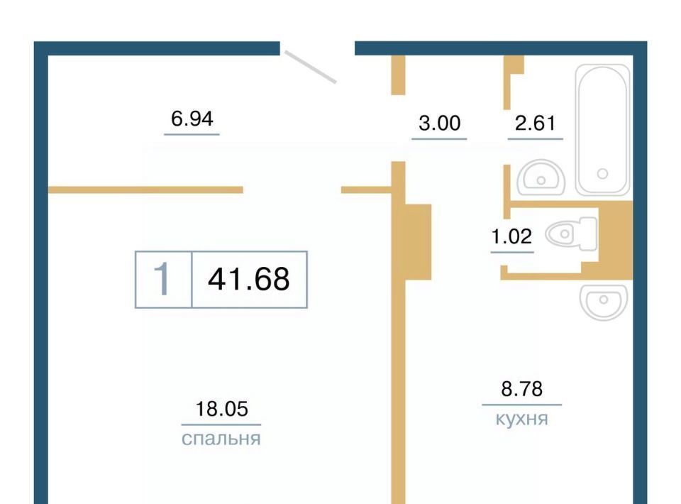 квартира г Красноярск р-н Советский ул Светлова 42 фото 1