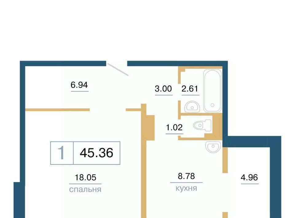 квартира г Красноярск р-н Советский ул Светлова 42 фото 1