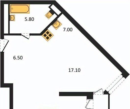 квартира г Новосибирск Берёзовая роща ул Фрунзе с 1 фото 2