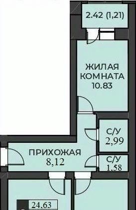 квартира г Оренбург р-н Ленинский ул Ильи Глазунова 11 фото 1