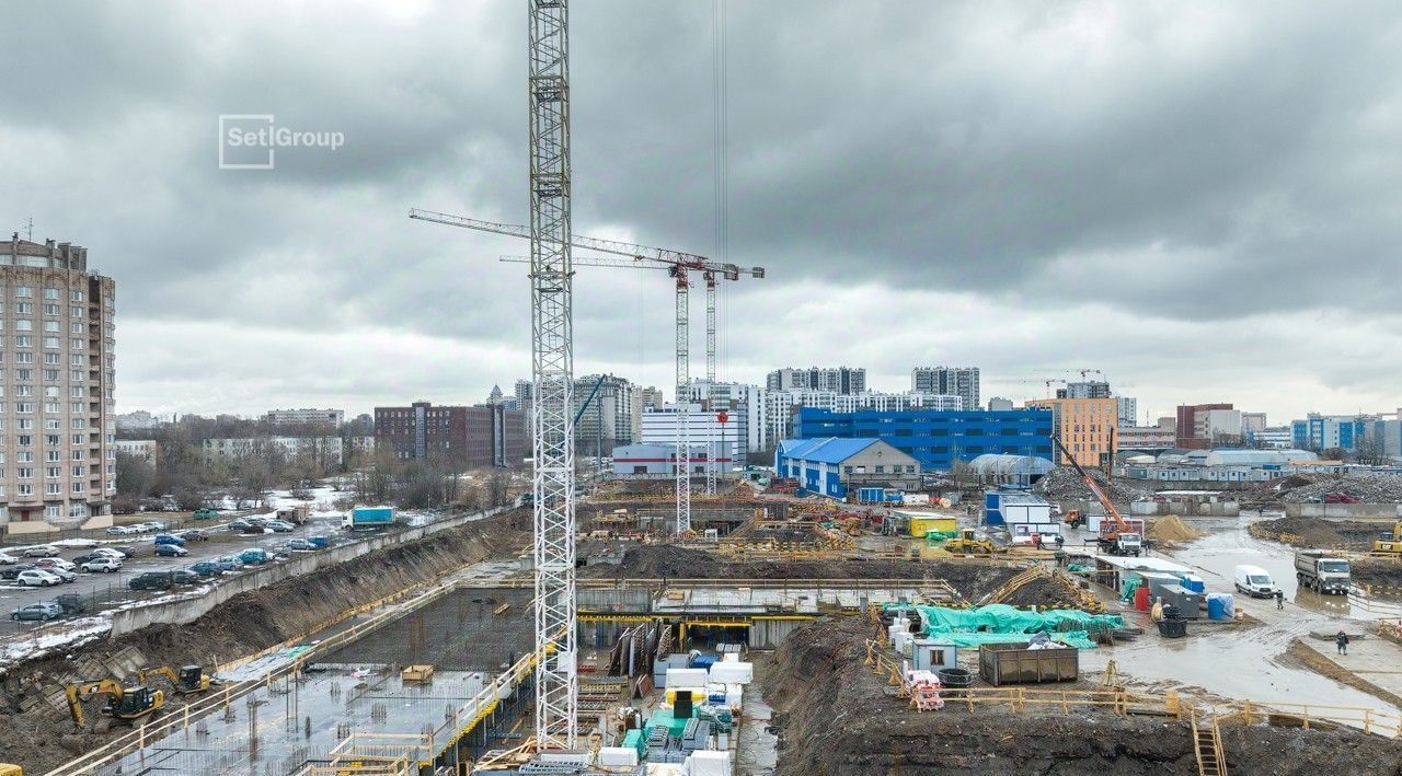 квартира г Санкт-Петербург метро Ленинский Проспект р-н Московский ул Кубинская 76к/3 территория Предпортовая, муниципальный округ Новоизмайловское фото 12