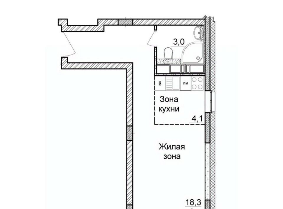 квартира г Нижний Новгород д Кузнечиха Горьковская фото 1