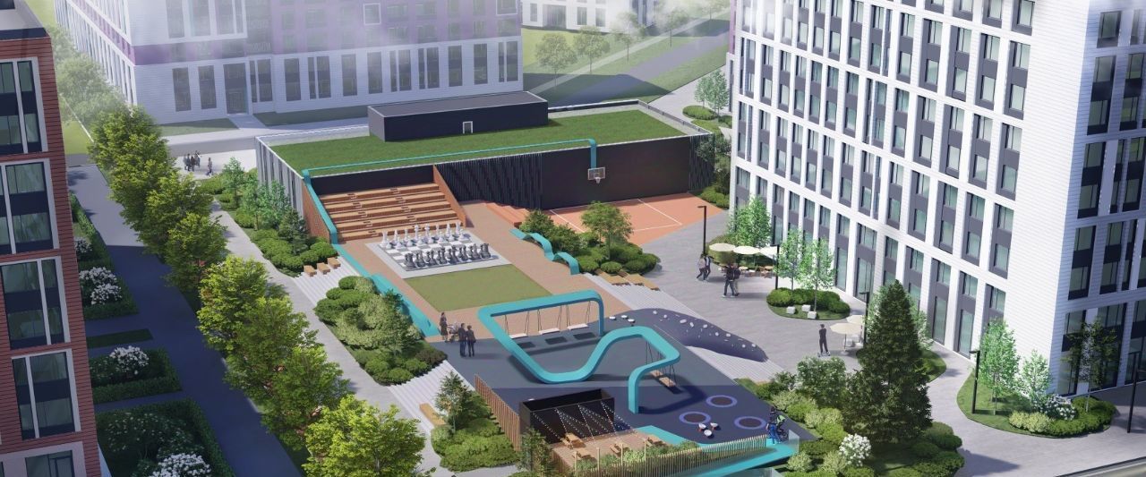 квартира г Омск р-н Кировский микрорайон Зелёная Река фото 18
